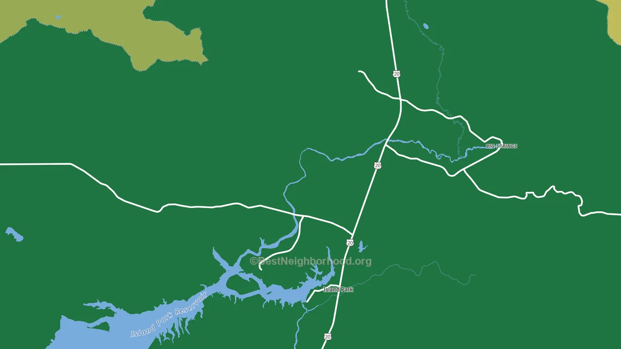 83429, ID block-group voter-turnout map