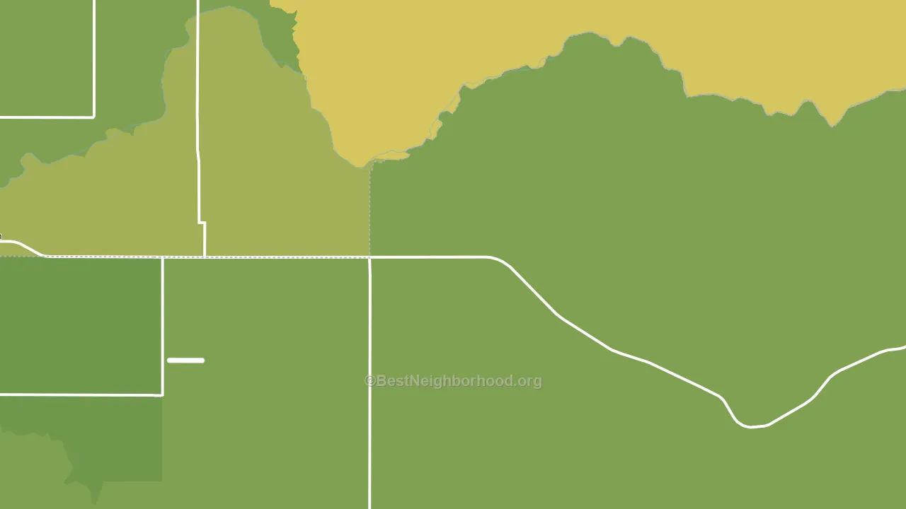 83436, ID block-group voter-turnout map