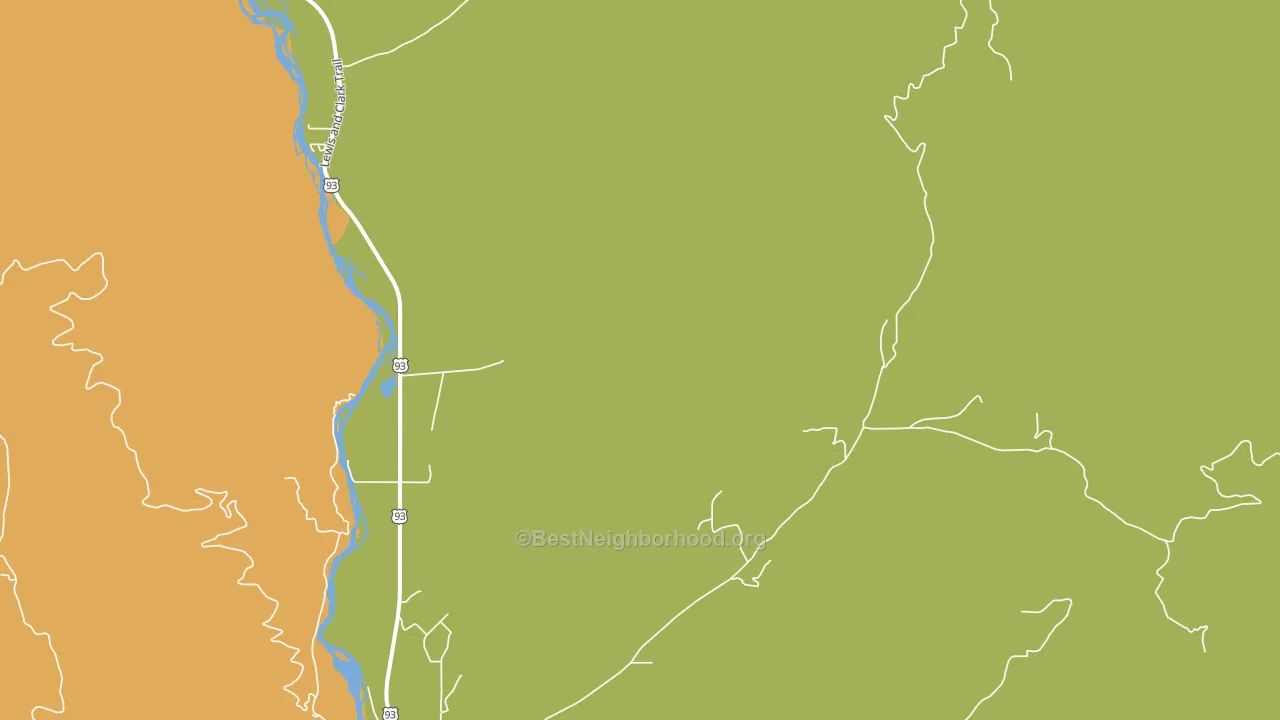 83462, ID block-group voter-turnout map