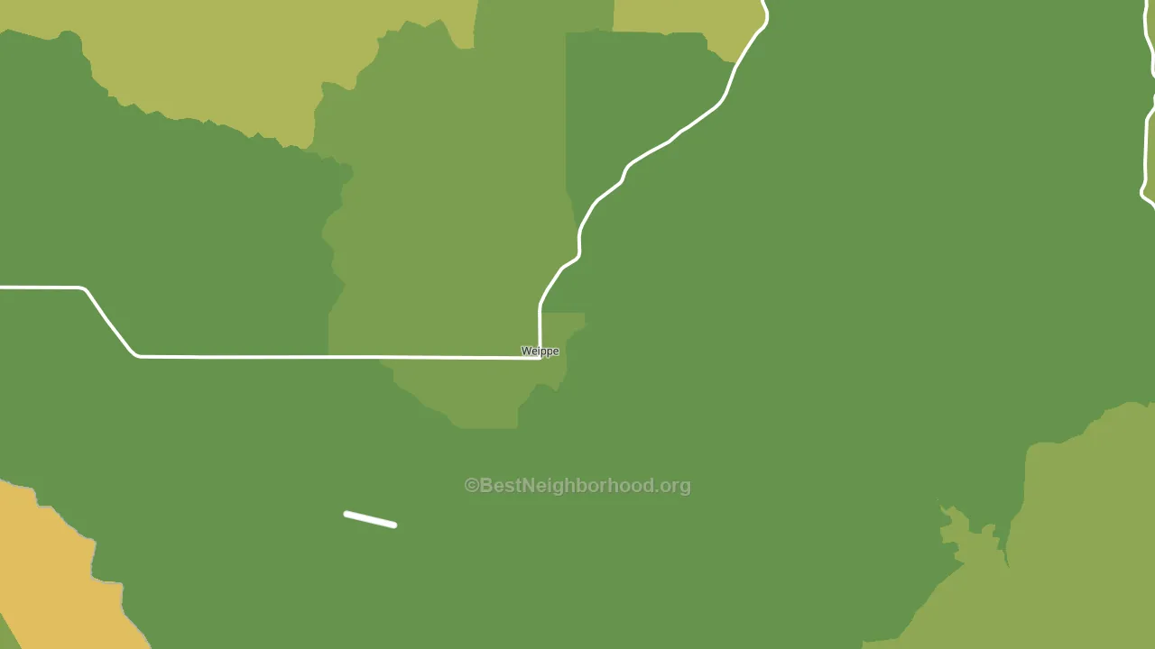 83553, ID block-group voter-turnout map
