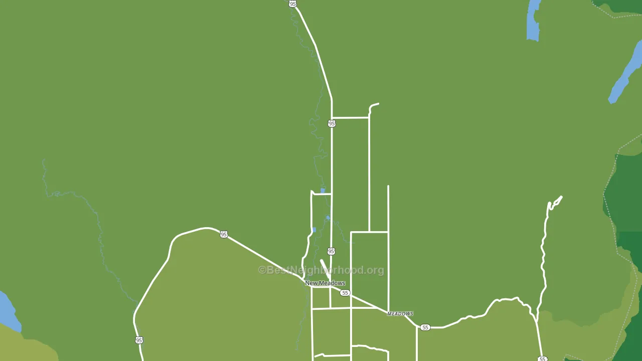 83654, ID block-group voter-turnout map