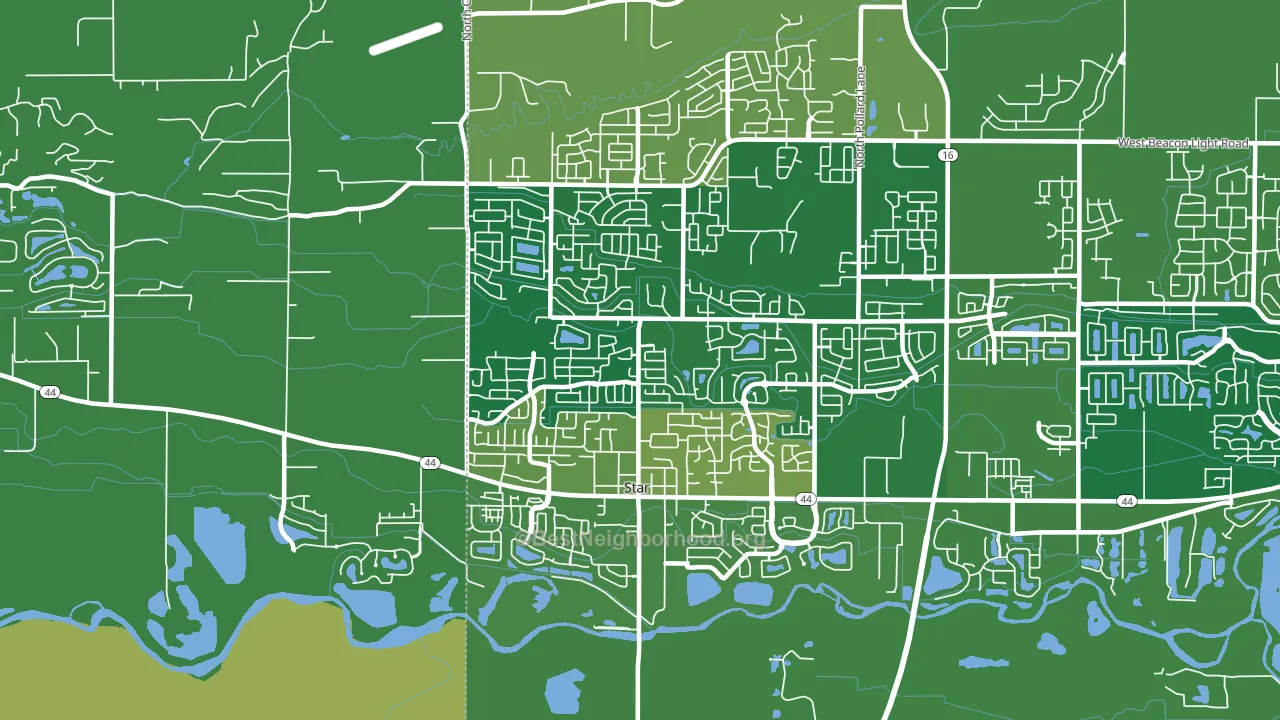 83669, ID block-group voter-turnout map