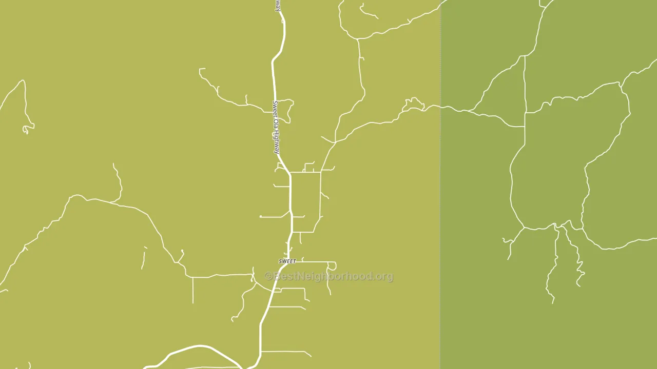 83670, ID block-group voter-turnout map