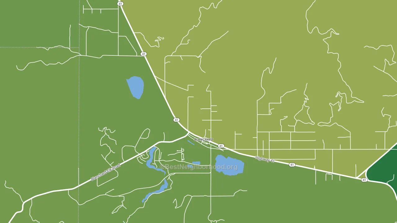 83804, ID block-group voter-turnout map