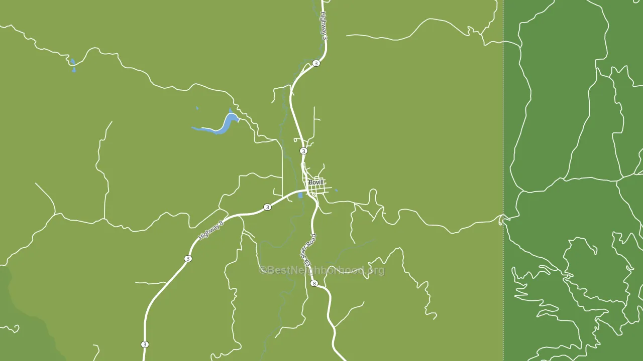 83806, ID block-group voter-turnout map