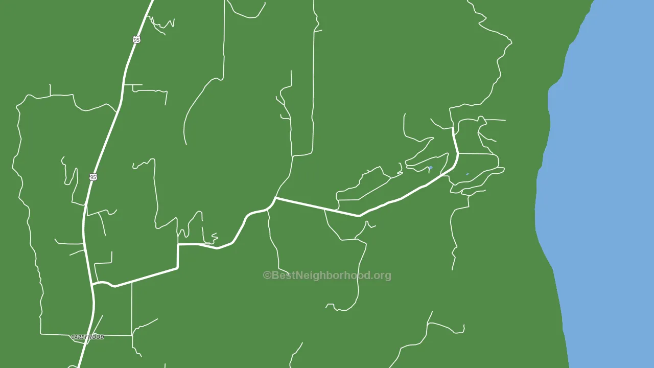 83809, ID block-group voter-turnout map