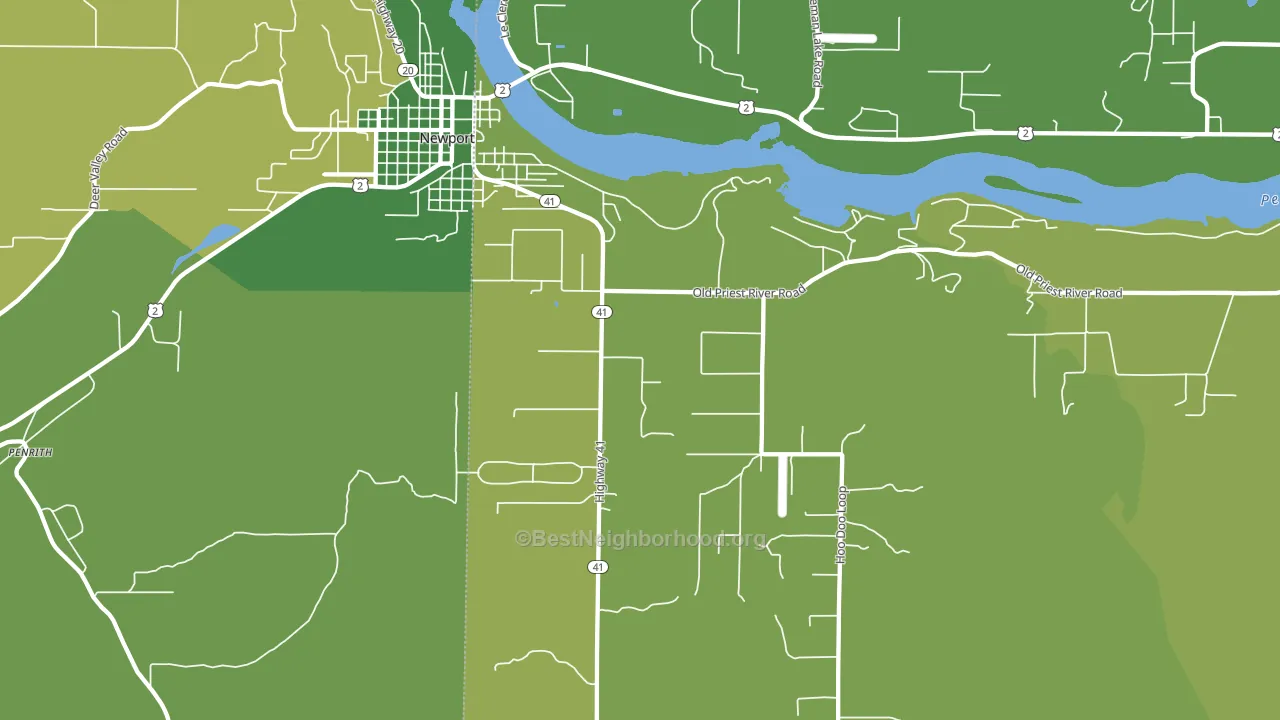 83822, ID block-group voter-turnout map