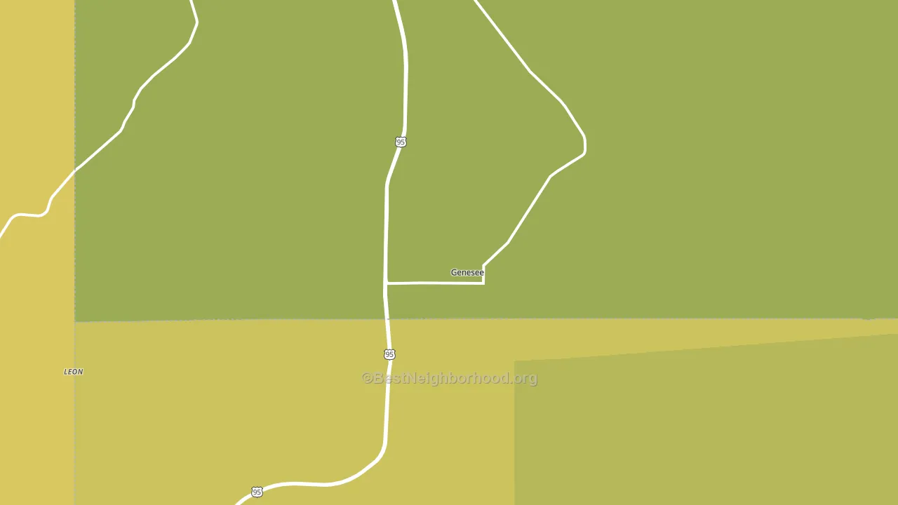 83832, ID block-group voter-turnout map