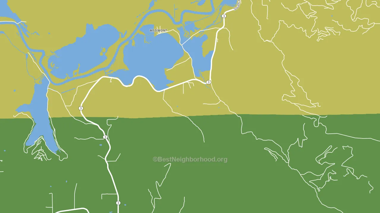 83842, ID block-group voter-turnout map