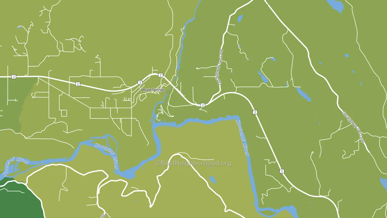 83845, ID block-group voter-turnout map