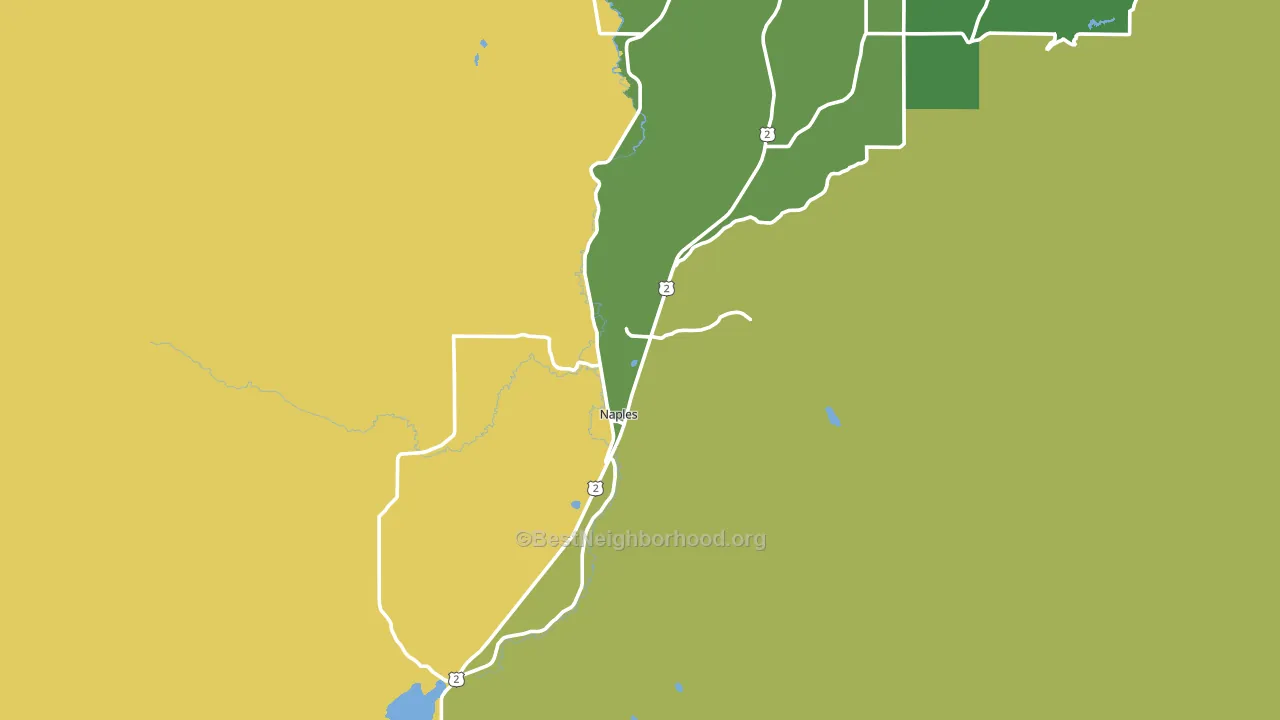 83847, ID block-group voter-turnout map