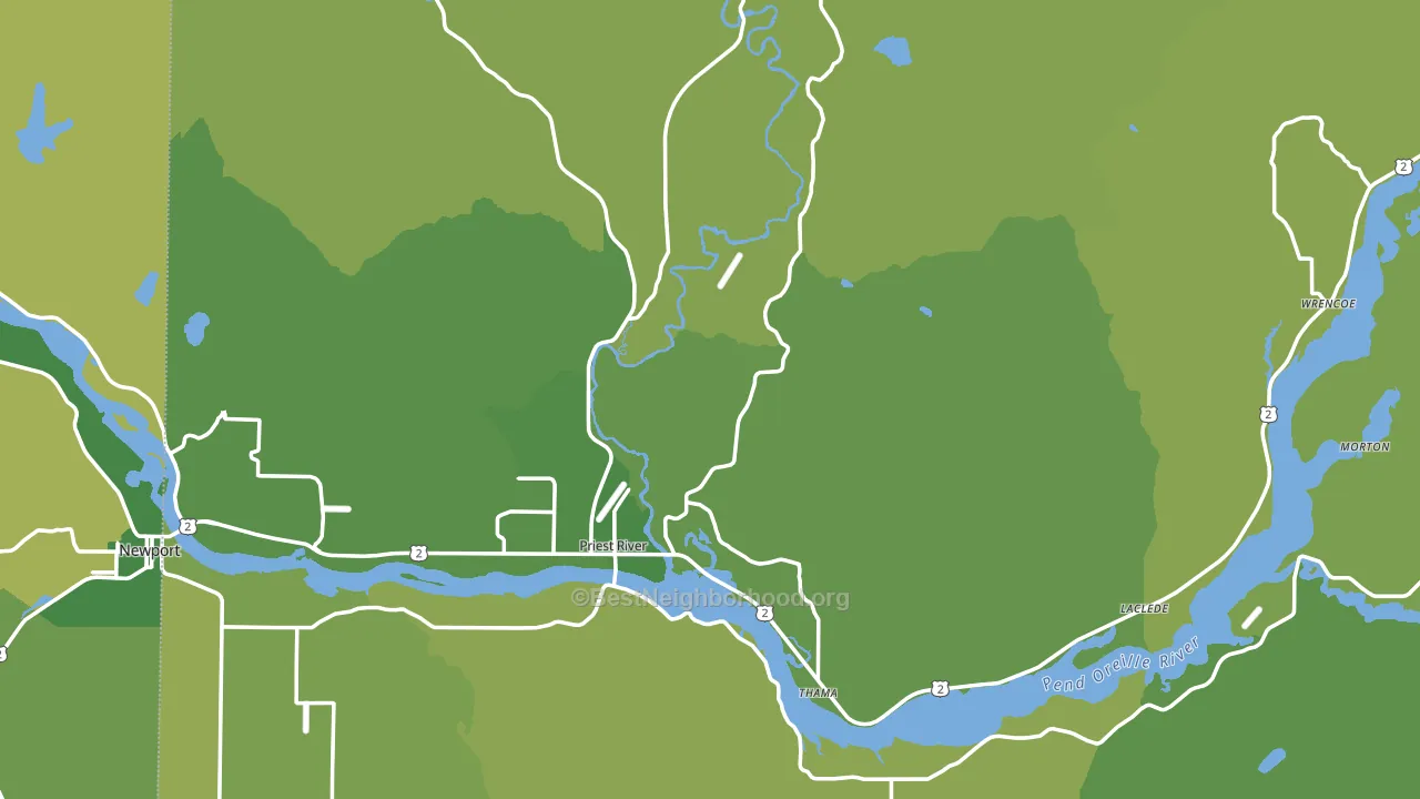 83856, ID block-group voter-turnout map
