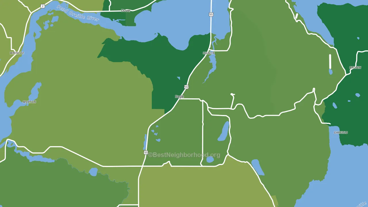 83860, ID block-group voter-turnout map