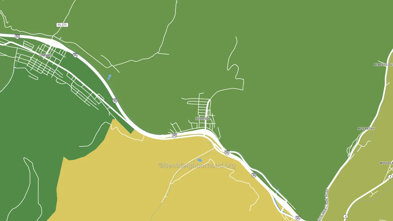 83867, ID block-group voter-turnout map