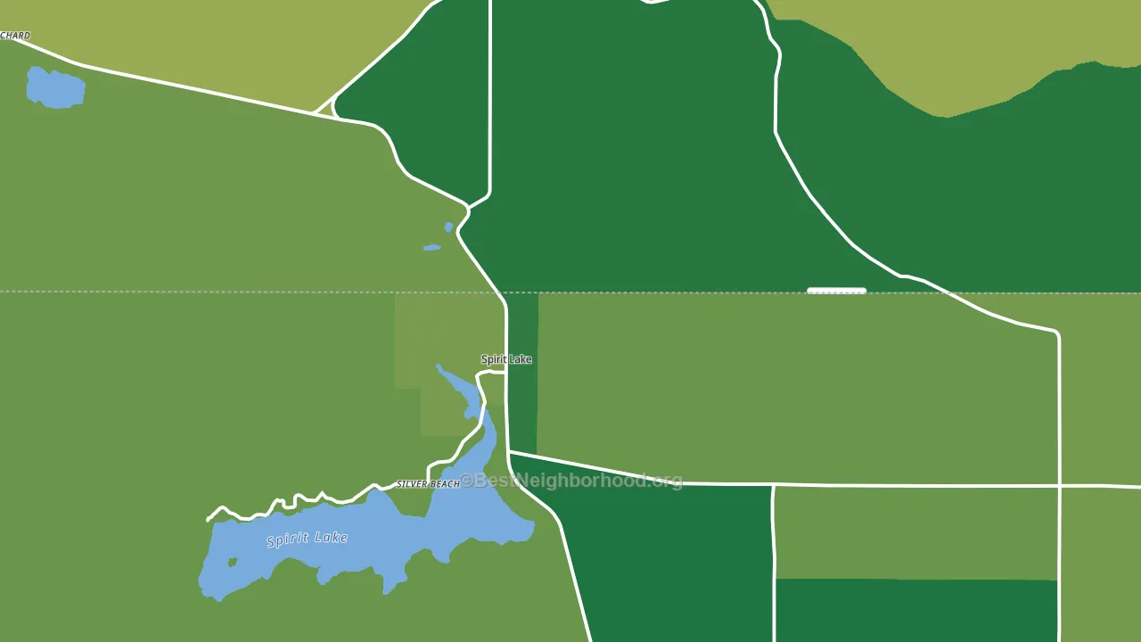 83869, ID block-group voter-turnout map