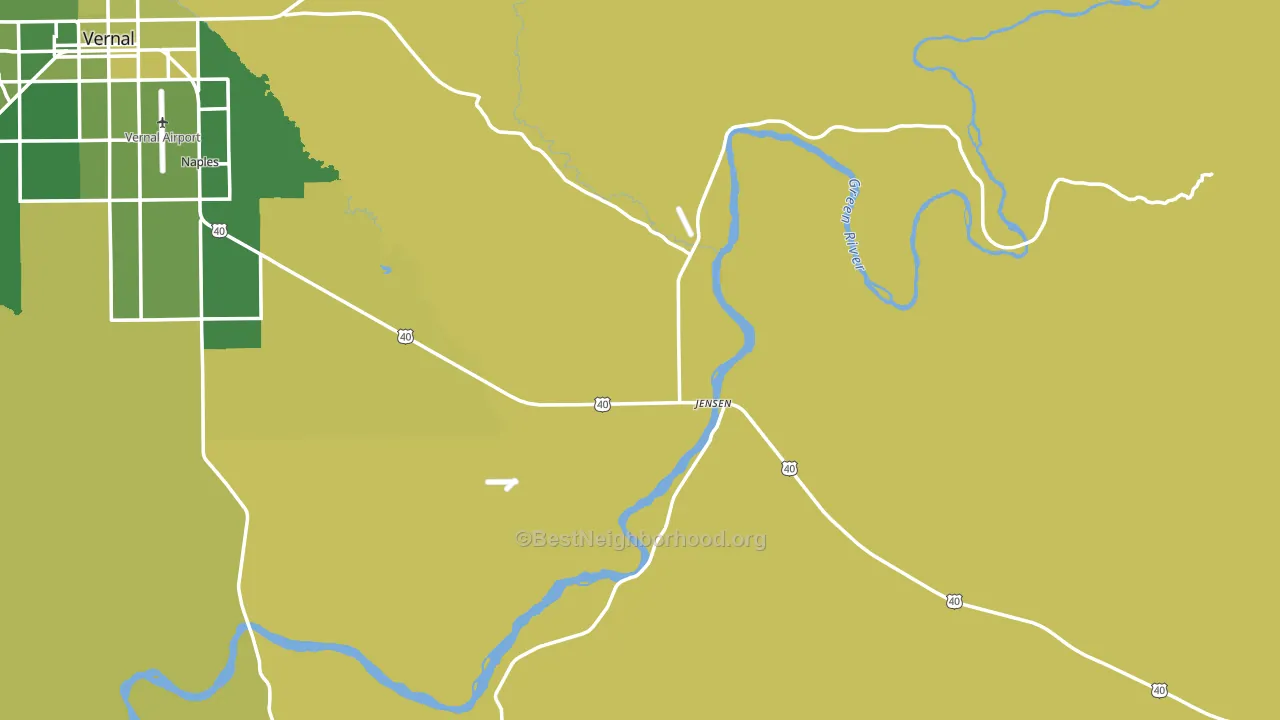 84035, UT block-group voter-turnout map