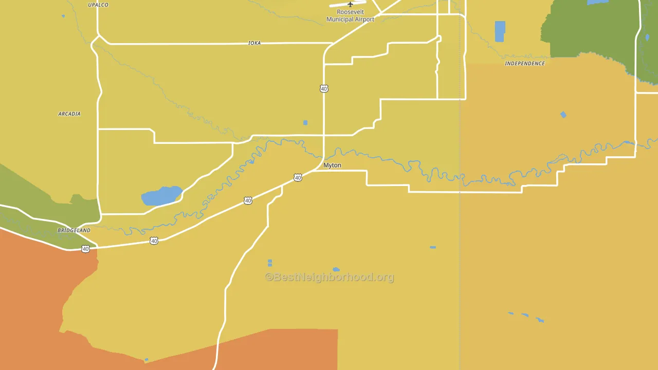 84052, UT block-group voter-turnout map