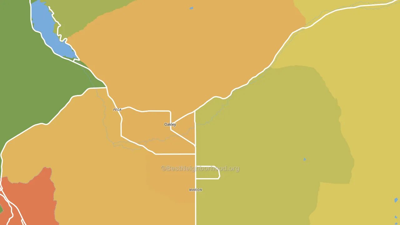 84055, UT block-group voter-turnout map