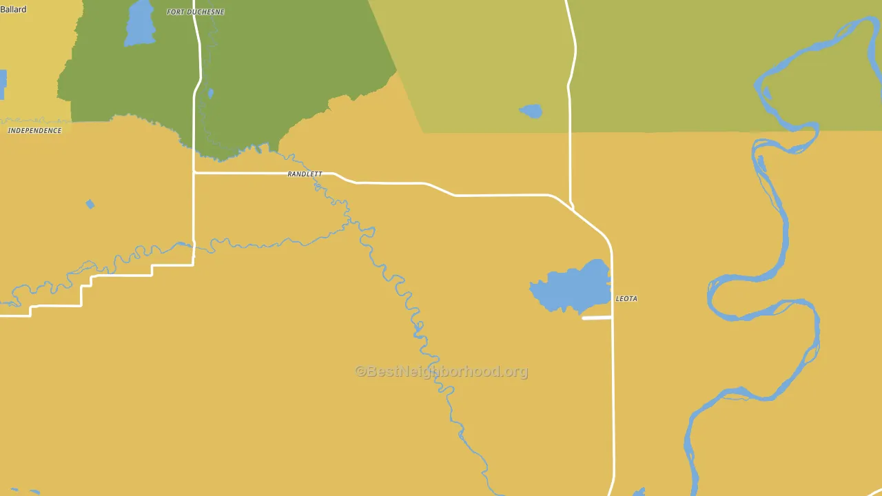 84063, UT block-group voter-turnout map