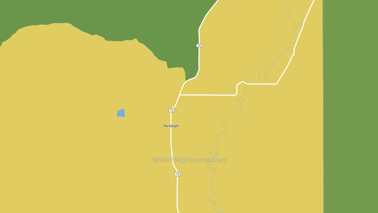 84064, UT block-group voter-turnout map