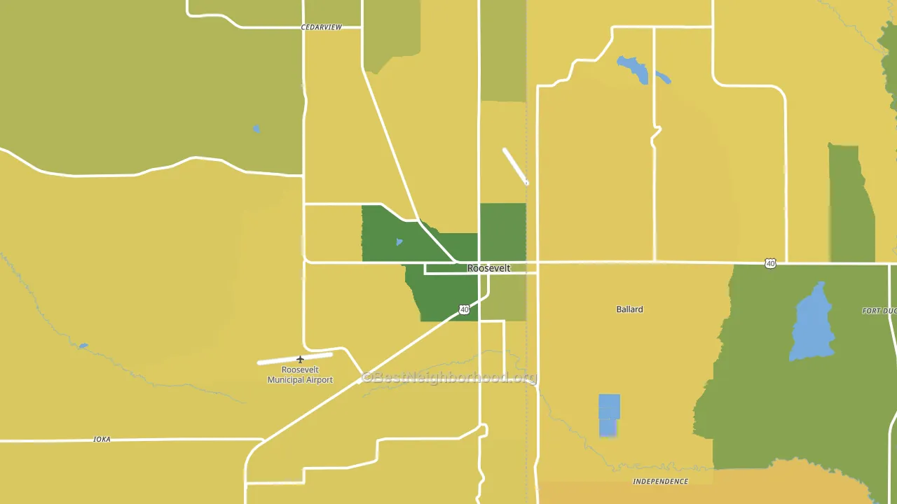 84066, UT block-group voter-turnout map