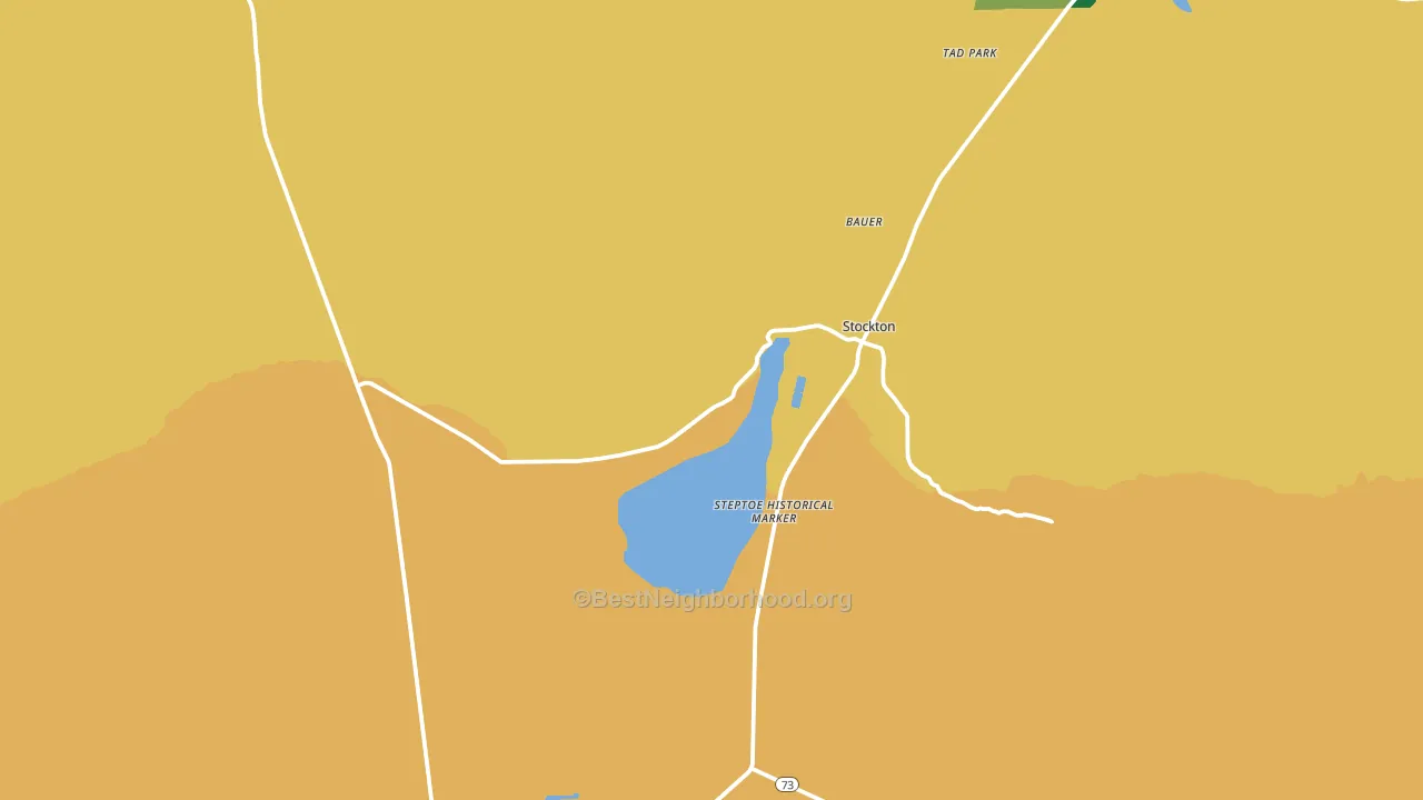 84071, UT block-group voter-turnout map