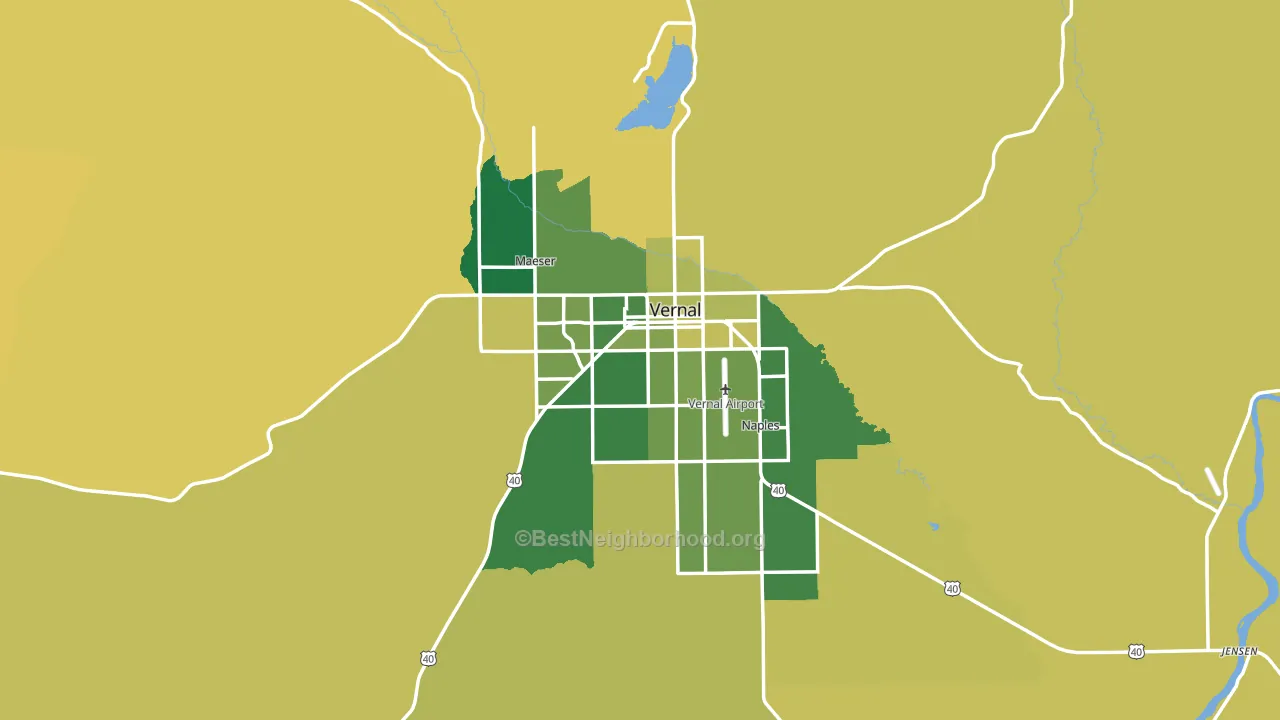 84078, UT block-group voter-turnout map