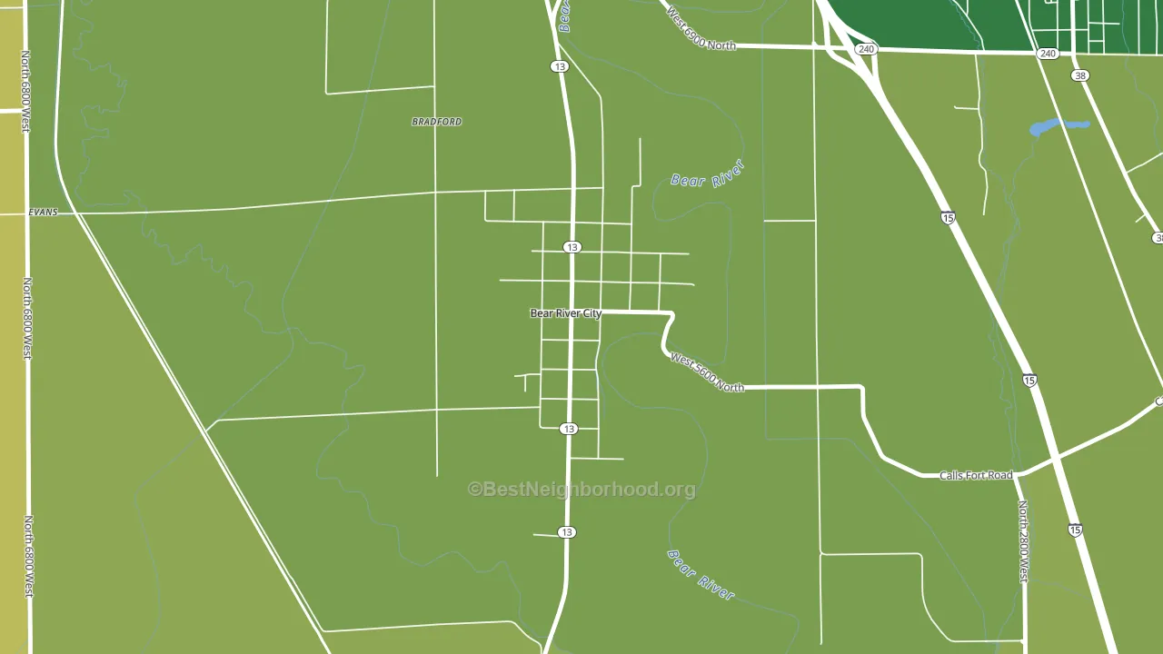84301, UT block-group voter-turnout map