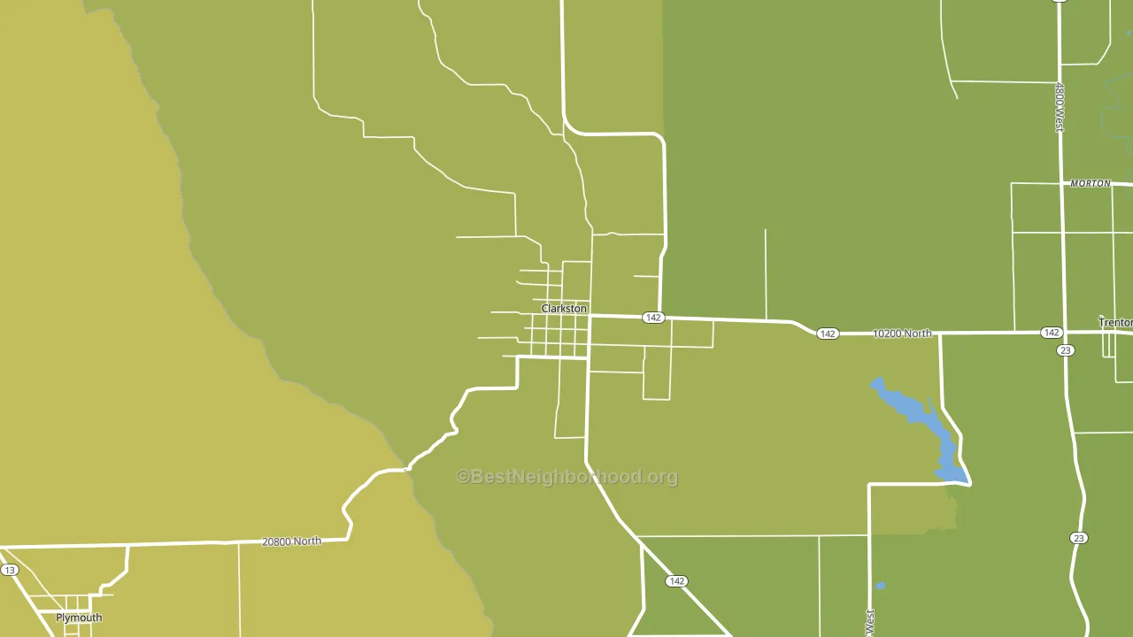 84305, UT block-group voter-turnout map