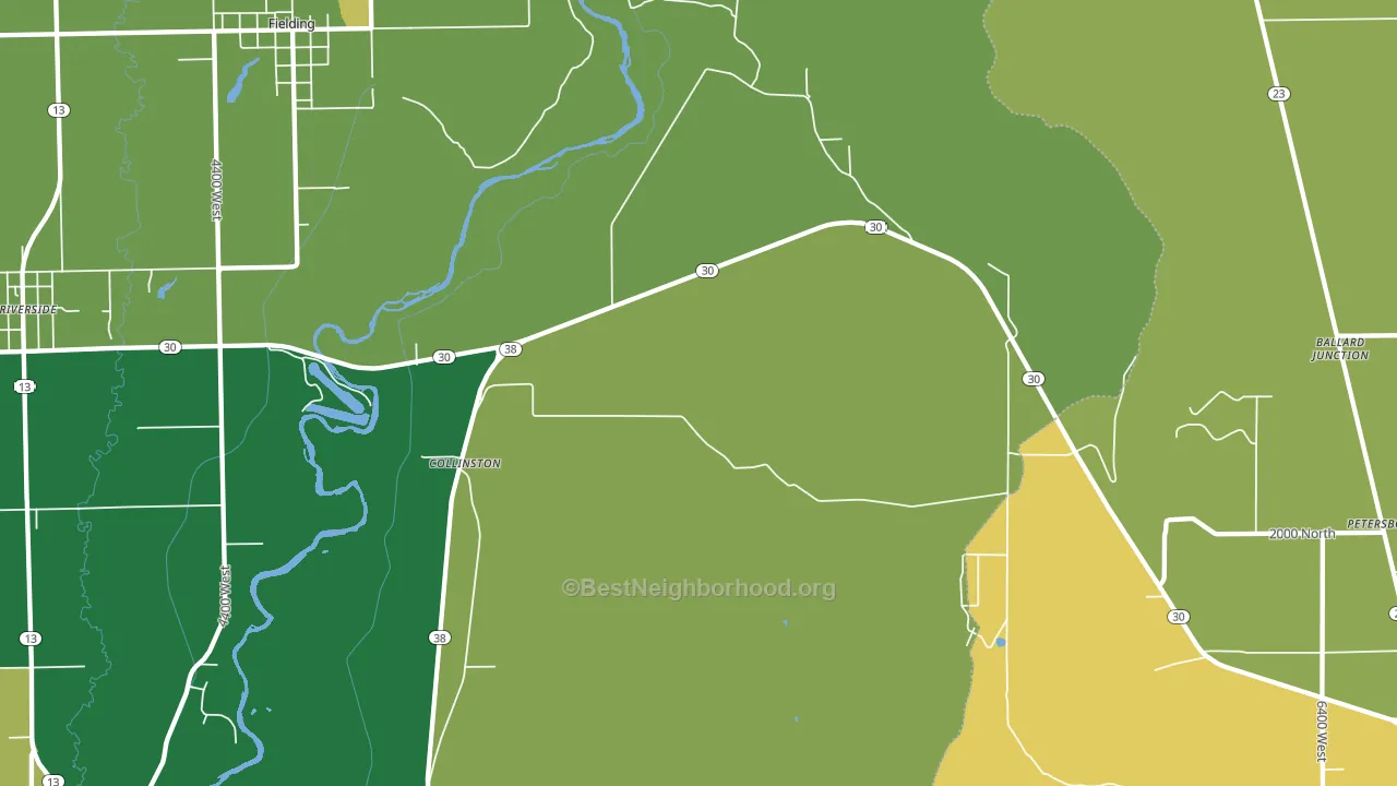 84306, UT block-group voter-turnout map