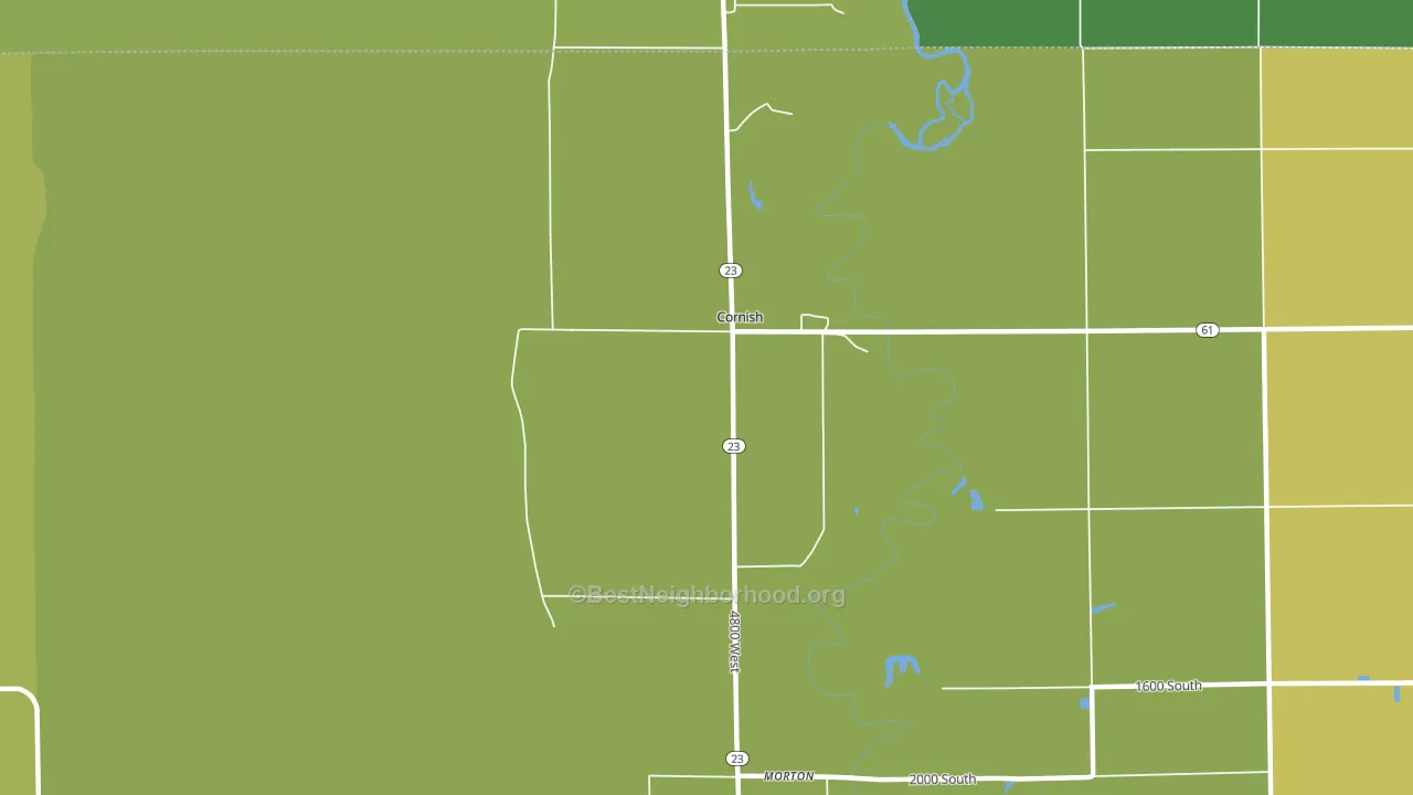 84308, UT block-group voter-turnout map