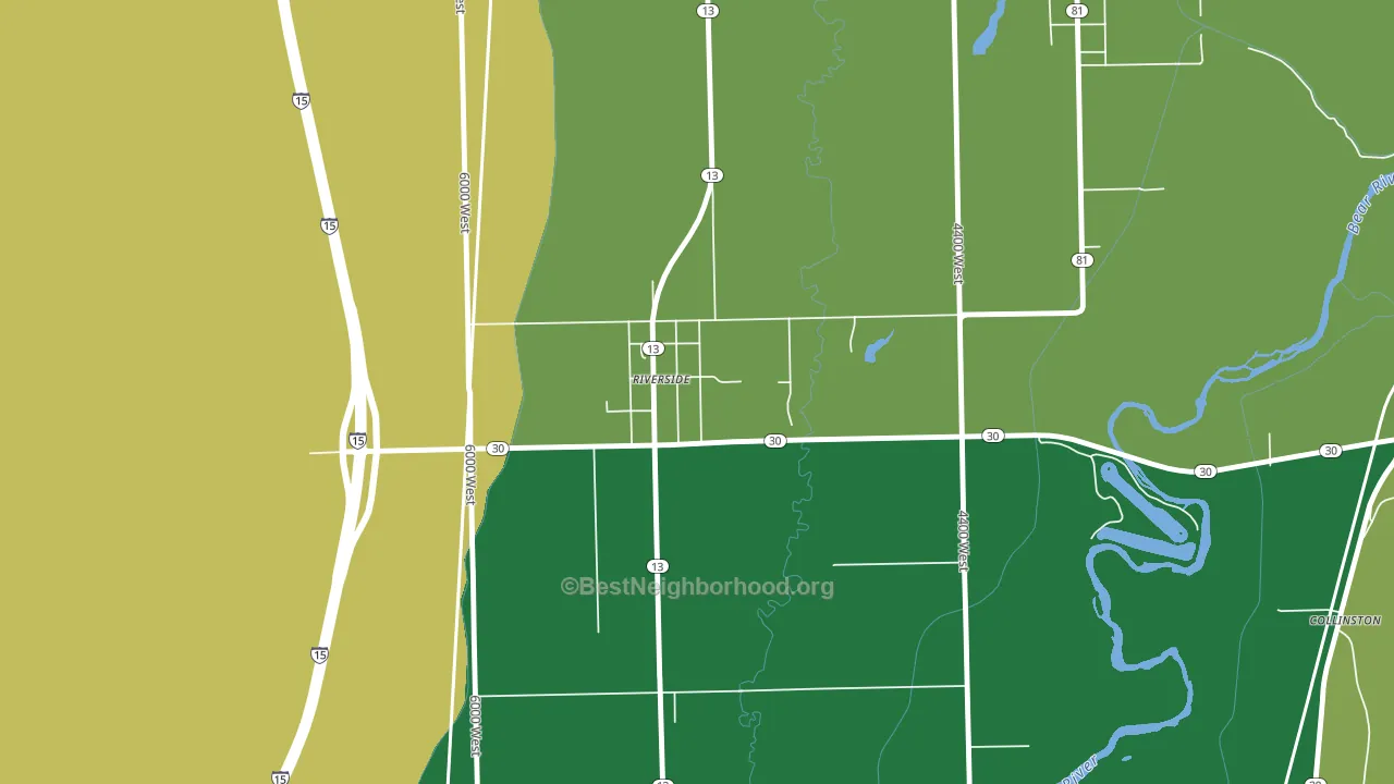 84334, UT block-group voter-turnout map