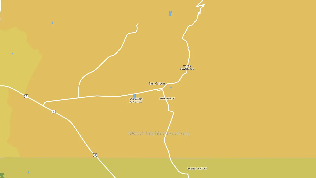 84520, UT block-group voter-turnout map