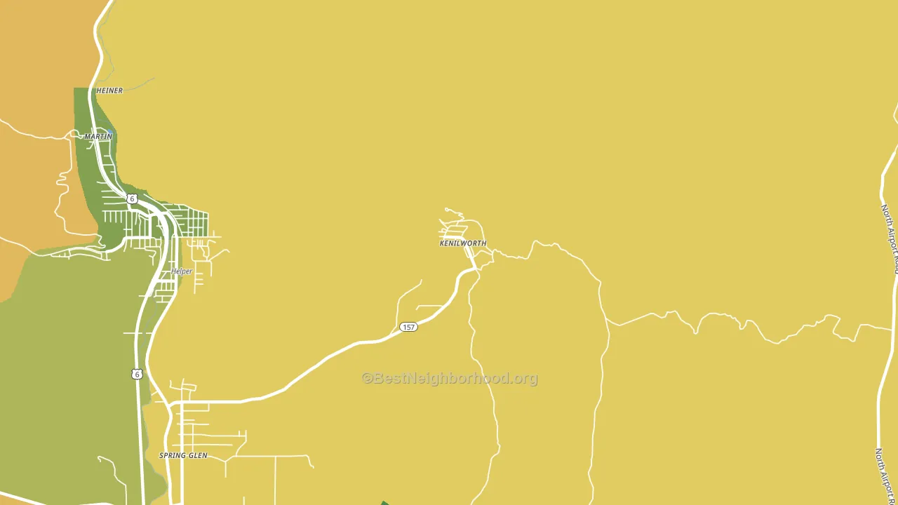 84529, UT block-group voter-turnout map