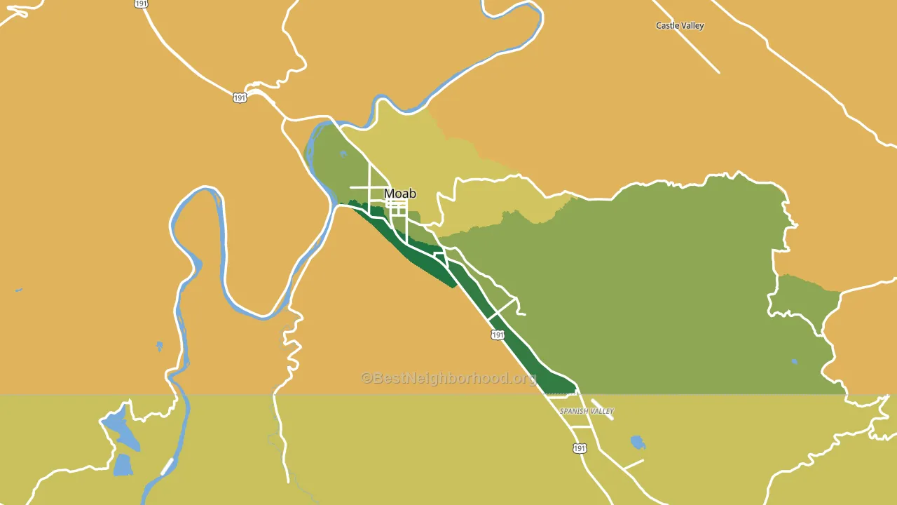 84532, UT block-group voter-turnout map