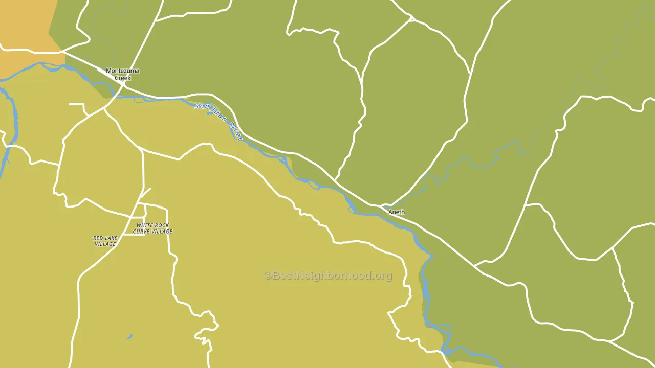 84534, UT block-group voter-turnout map