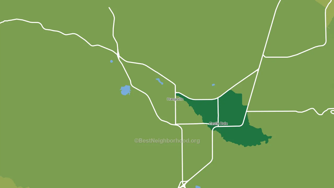 84537, UT block-group voter-turnout map