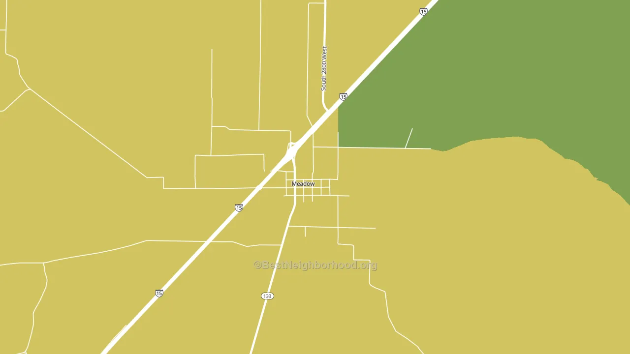 84644, UT block-group voter-turnout map