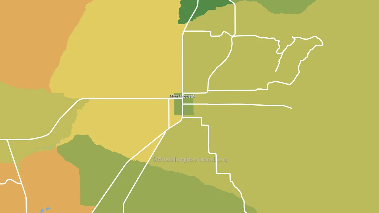 84647, UT block-group voter-turnout map