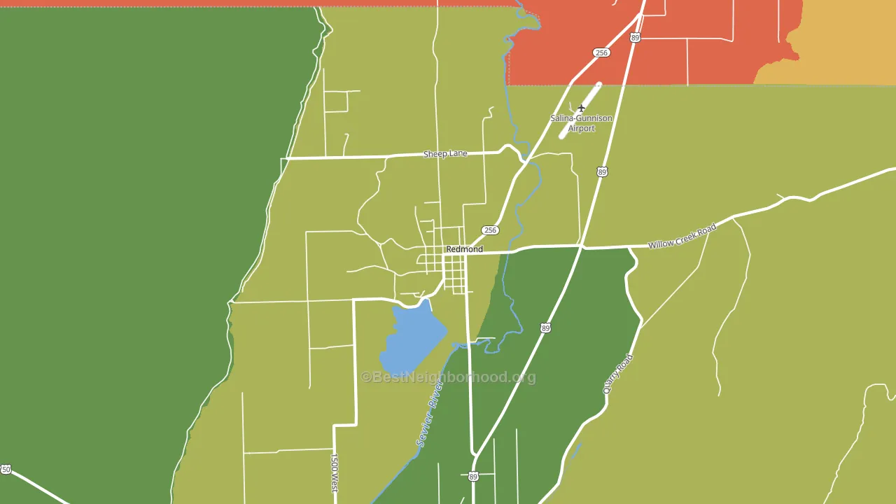 84652, UT block-group voter-turnout map