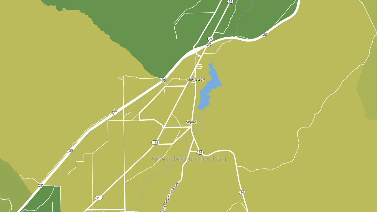 84657, UT block-group voter-turnout map