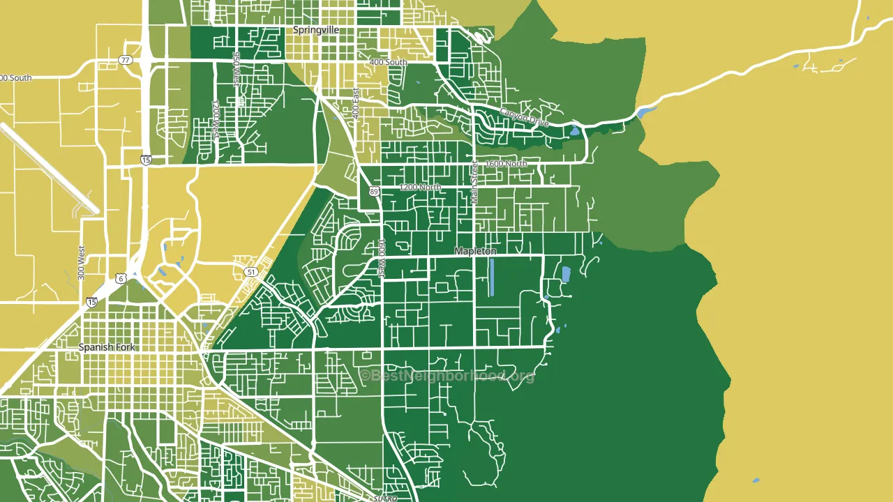 84664, UT block-group voter-turnout map