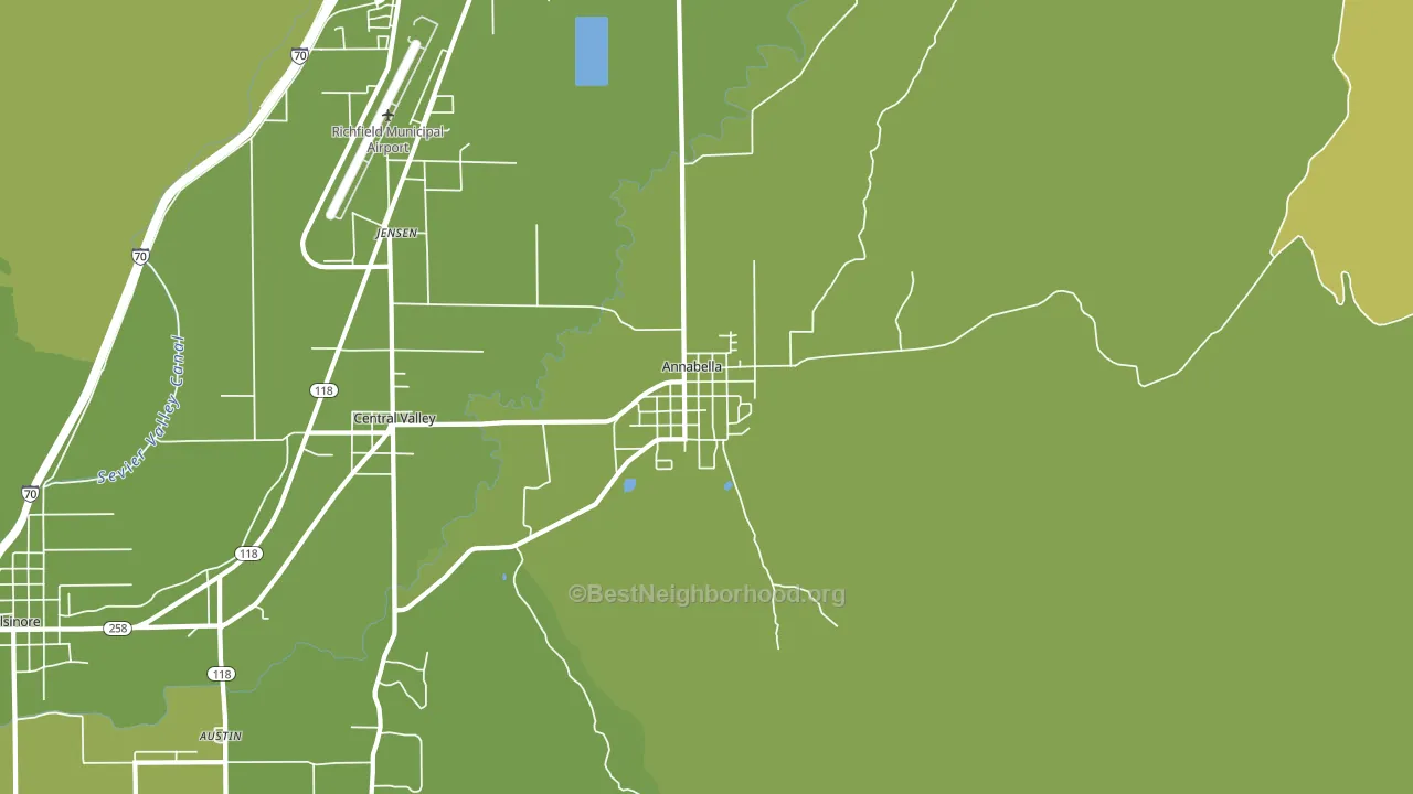 84711, UT block-group voter-turnout map