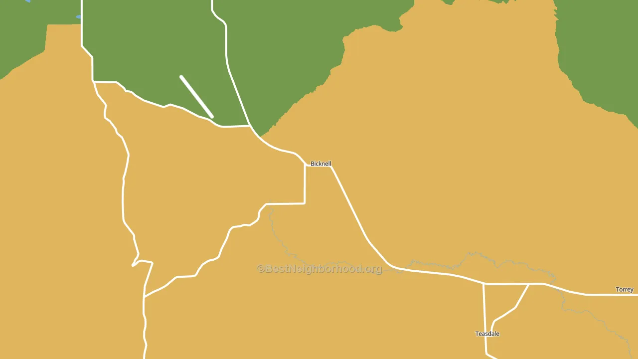 84715, UT block-group voter-turnout map