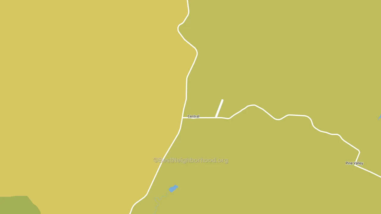 84722, UT block-group voter-turnout map
