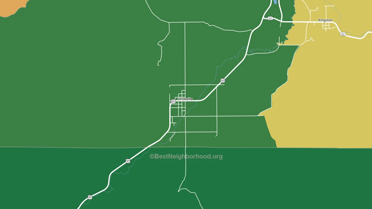 84723, UT block-group voter-turnout map