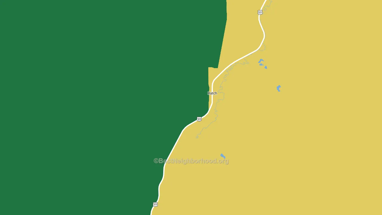 84735, UT block-group voter-turnout map