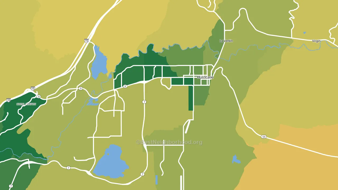 84737, UT block-group voter-turnout map