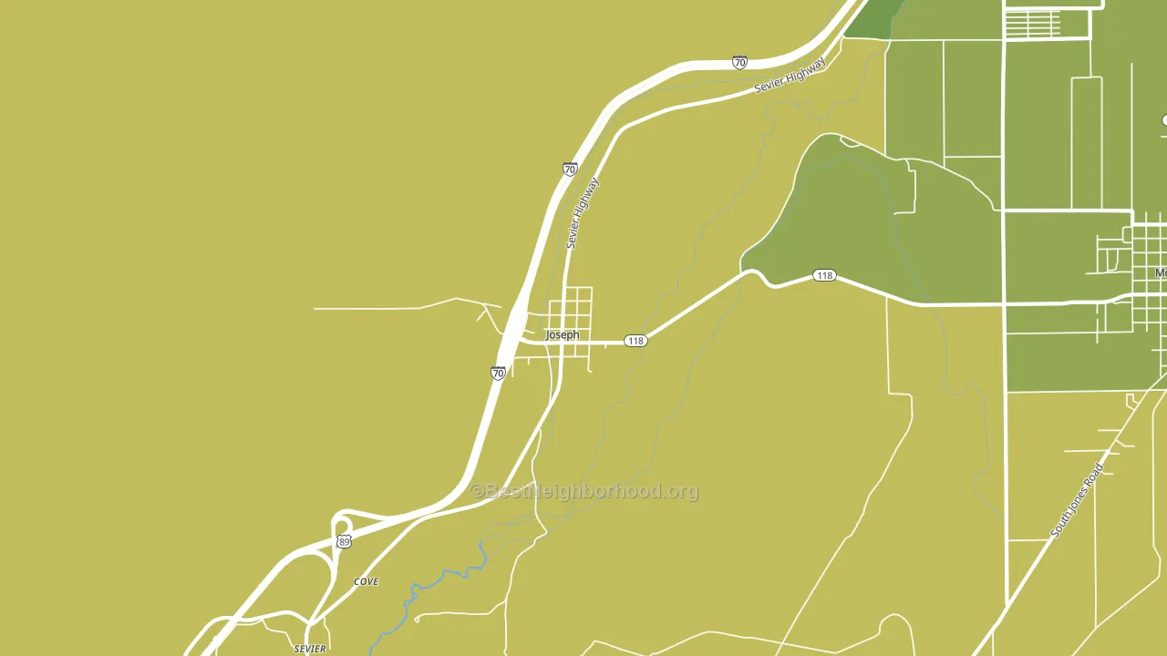84739, UT block-group voter-turnout map