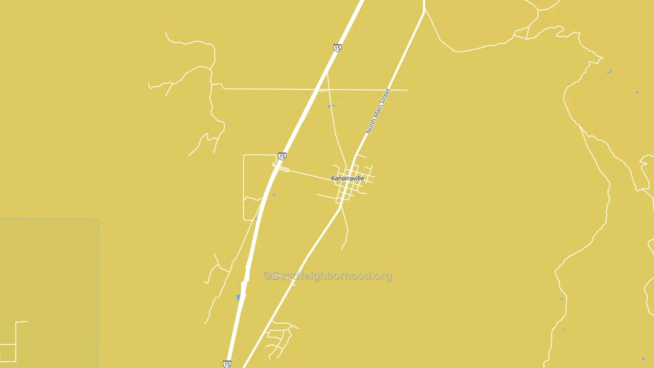 84742, UT block-group voter-turnout map